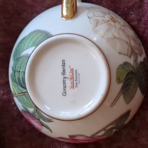 COVENTRY GARDEN* Skye McGhie Tea for One set. Mint condition. Floral design - Picture 5 of 13